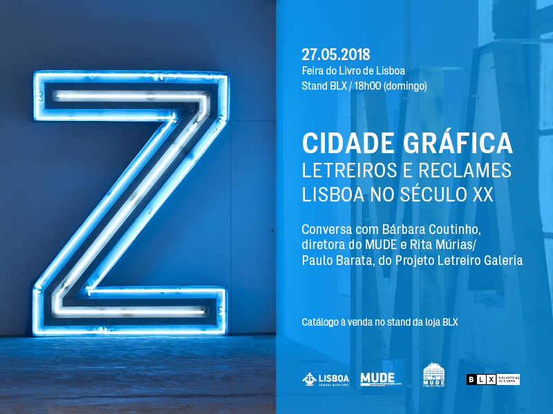 Conversa sobre o catálogo Cidade Gráfica na Feira do Livro de Lisboa